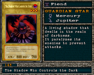 Detalhes da carta The Shadow Who Controls the Dark