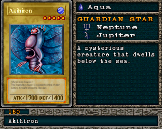 Detalhes da carta Akihiron