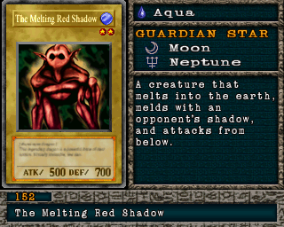 Detalhes da carta The Melting Red Shadow