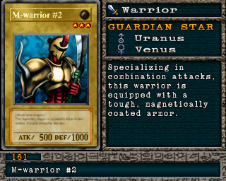 Detalhes da carta M-warrior #2