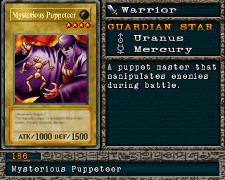Detalhes da carta Mysterious Puppeteer