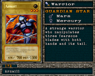 Detalhes da carta Armaill