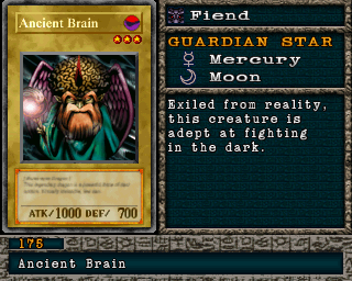 Detalhes da carta Ancient Brain