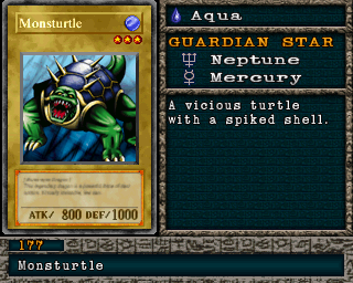 Detalhes da carta Monsturtle