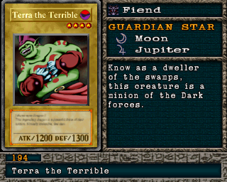 Detalhes da carta Terra the Terrible