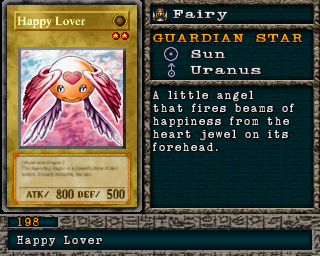 Detalhes da carta Happy Lover