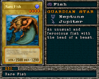Detalhes da carta Rare Fish