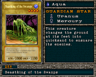 Detalhes da carta Beastking of the Swamps