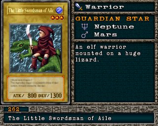 Detalhes da carta The Little Swordsman of Aile