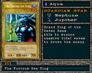 Detalhes da carta The Furious Sea King