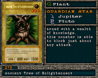Detalhes da carta Ancient Tree of Enlightenment