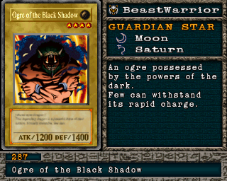 Detalhes da carta Ogre of the Black Shadow