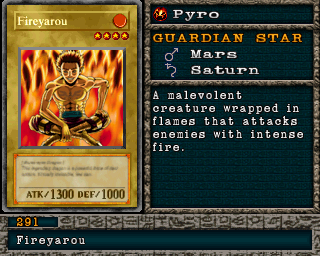 Detalhes da carta Fireyarou