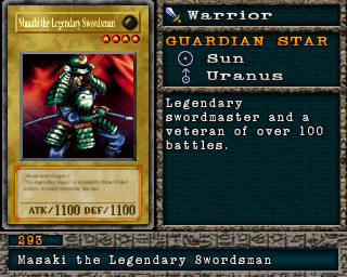 Detalhes da carta Masaki the Legendary Swordsman