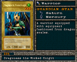 Detalhes da carta Dragoness the Wicked Knight
