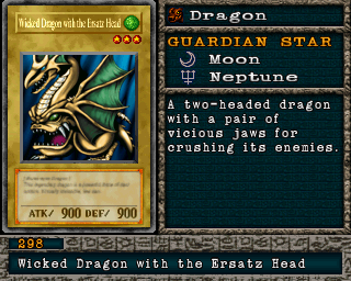 Detalhes da carta Wicked Dragon with the Ersatz Head