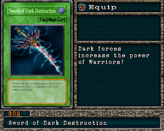 Detalhes da carta Sword of Dark Destruction