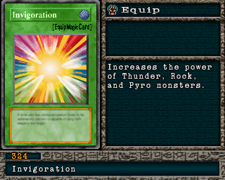 Detalhes da carta Invigoration