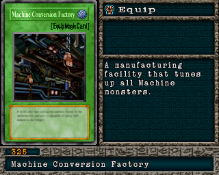 Detalhes da carta Machine Conversion Factory