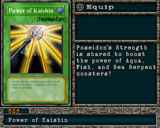Detalhes da carta Power of Kaishin