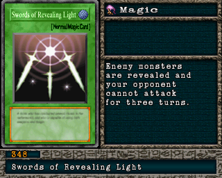 Detalhes da carta Swords of Revealing Light