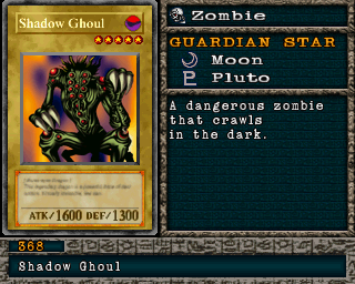 Detalhes da carta Shadow Ghoul