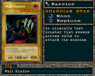 Detalhes da carta Wall Shadow