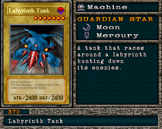 Labyrinth Tank em Forbidden Memories