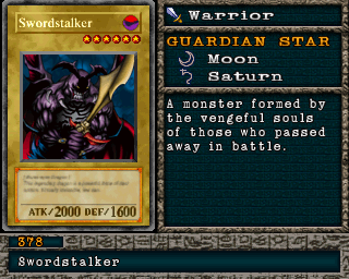 Detalhes da carta Swordstalker