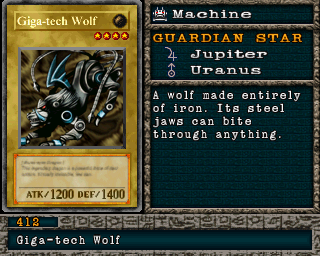 Detalhes da carta Giga-tech Wolf