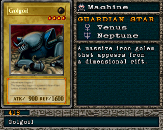 Detalhes da carta Golgoil