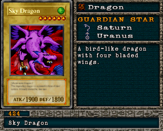 Detalhes da carta Sky Dragon