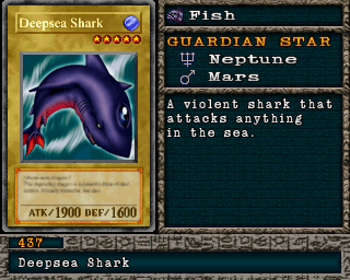 Detalhes da carta Deepsea Shark