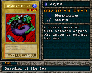 Detalhes da carta Guardian of the Sea