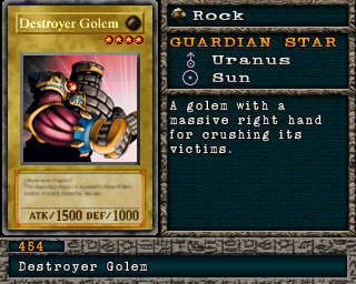 Detalhes da carta Destroyer Golem