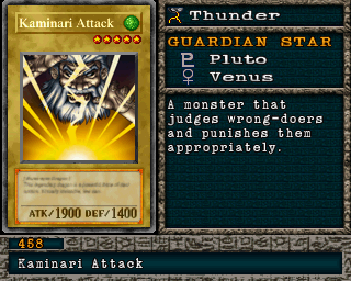 Detalhes da carta Kaminari Attack