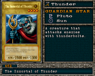 Detalhes da carta The Immortal of Thunder