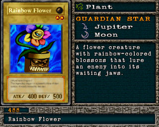 Detalhes da carta Rainbow Flower