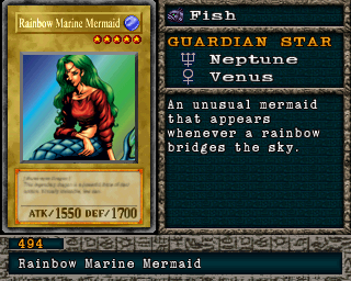 Detalhes da carta Rainbow Marine Mermaid