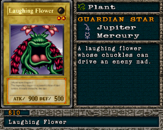 Detalhes da carta Laughing Flower