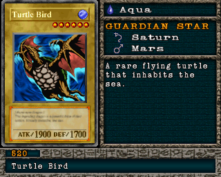 Detalhes da carta Turtle Bird