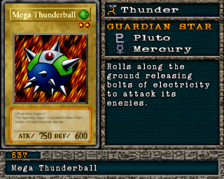 Detalhes da carta Mega Thunderball