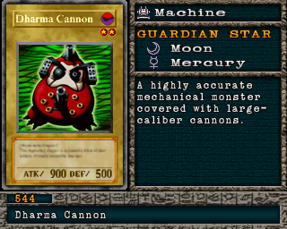 Detalhes da carta Dharma Cannon