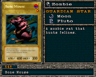 Detalhes da carta Bone Mouse