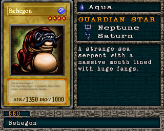 Detalhes da carta Behegon