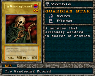 Detalhes da carta The Wandering Doomed