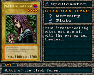 Detalhes da carta Witch of the Black Forest