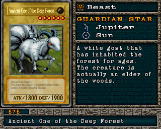 Detalhes da carta Ancient One of the Deep Forest