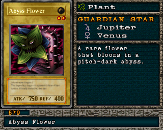 Detalhes da carta Abyss Flower