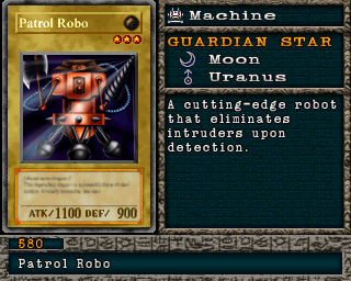 Patrol Robo em Forbidden Memories